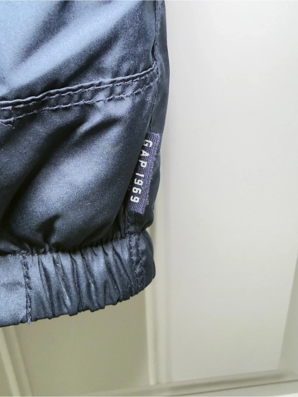 Baby Gap Size 5  Navy Jersey Lined Windbreaker Jacket Full Zip